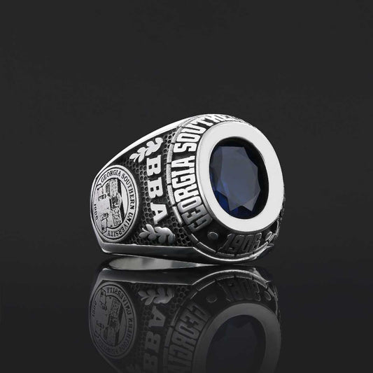Georgia Southern University Ring, Customized High School Ring, University Ring, Customized Class Ring - view 1