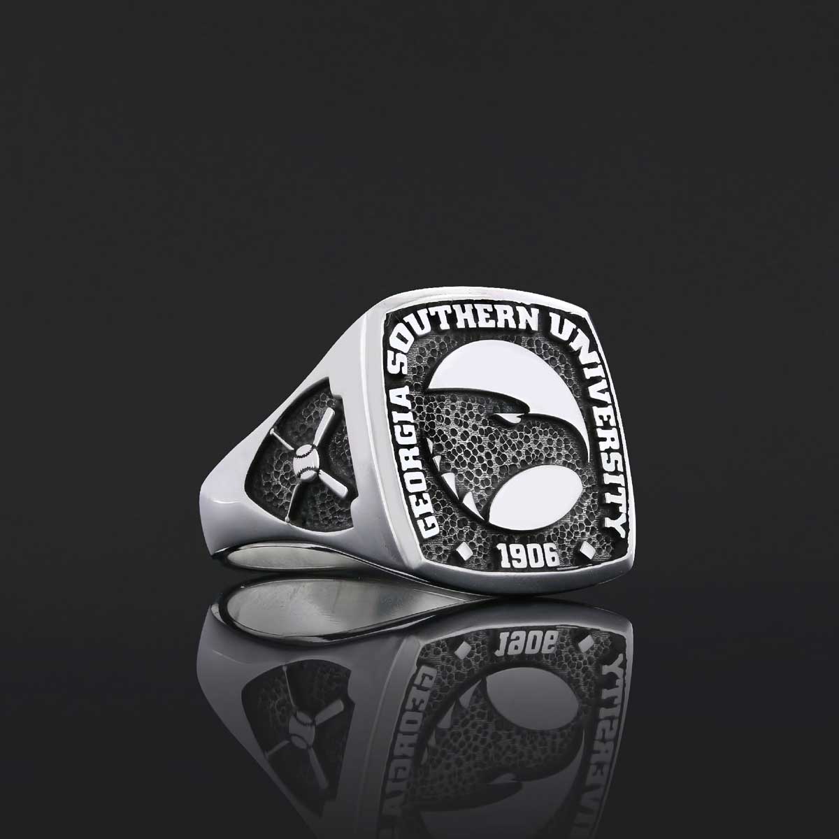 Georgia Southern University Ring, Oxford University Ring, High School Ring, Graduation Ring - view 4