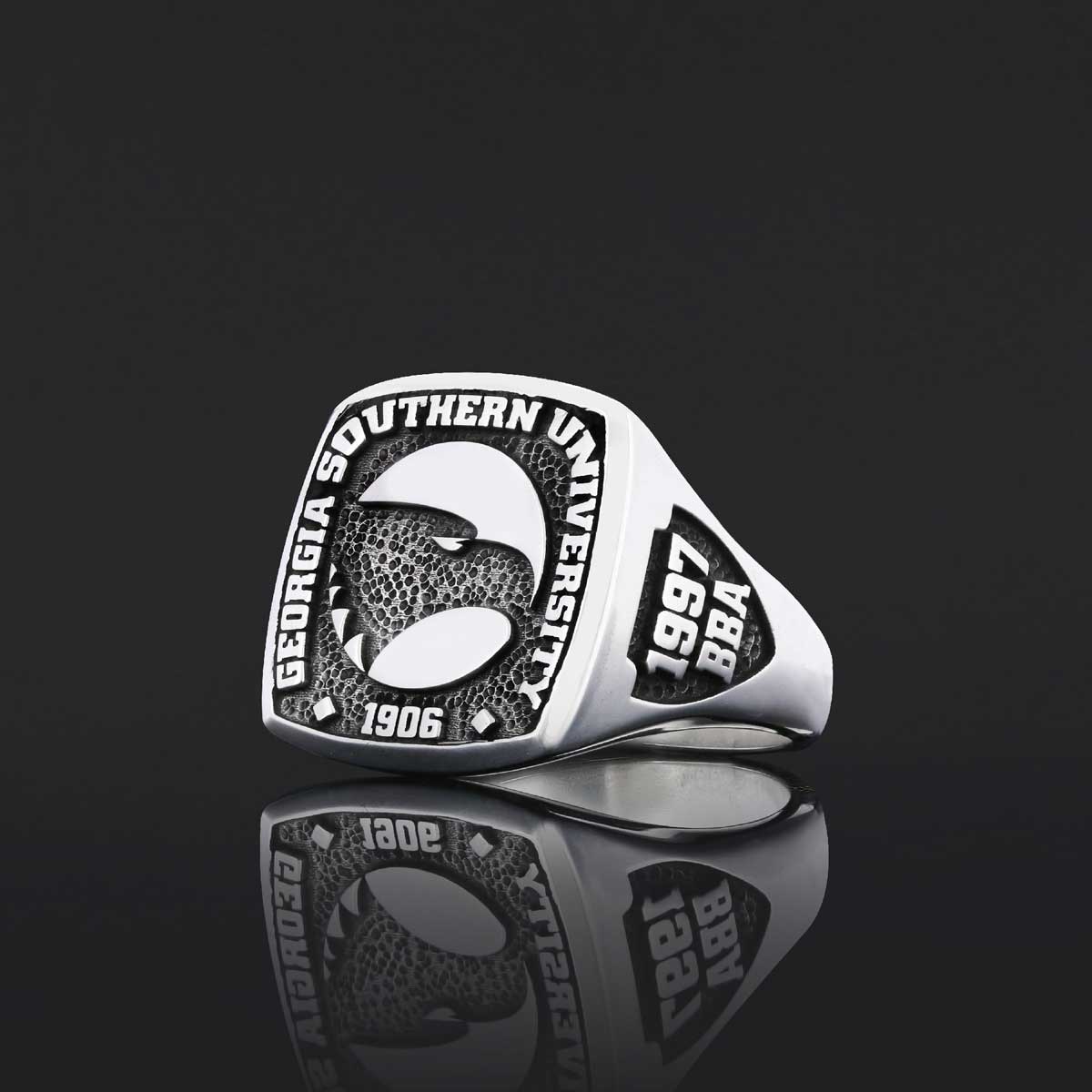 Georgia Southern University Ring, Oxford University Ring, High School Ring, Graduation Ring - view 5