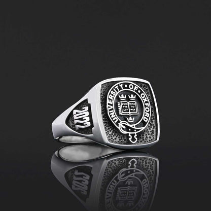 Georgia Southern University Ring, Oxford University Ring, High School Ring, Graduation Ring by SWISS PLUS - Custom College Cl