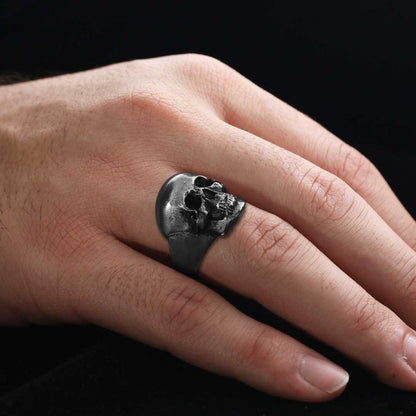 Gothic Skull Ring by SWISS PLUS - Skull Rings - view 5