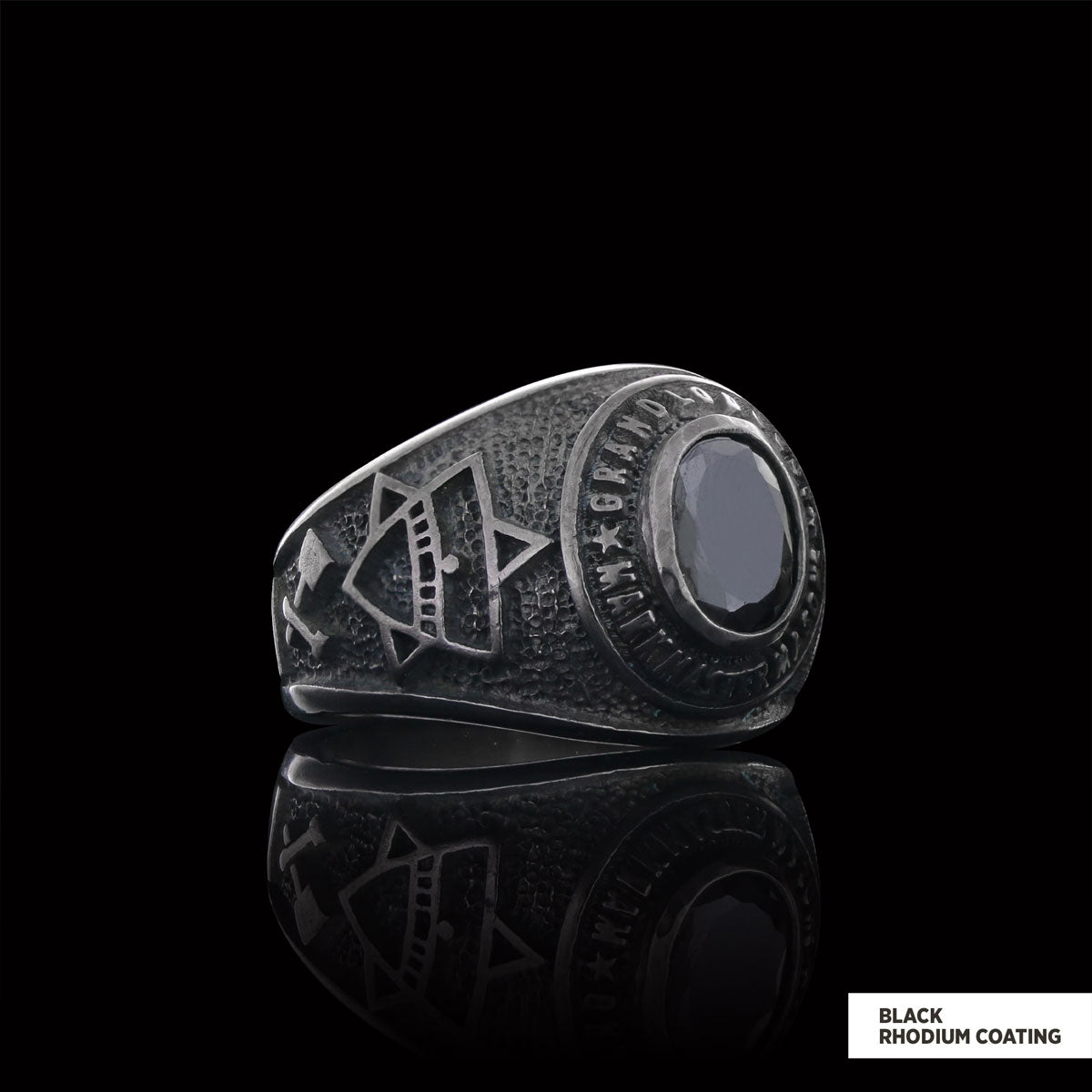 Grand Lodge Of Mark Master Masoss Ring by SWISS PLUS - Mason Collection - view 2