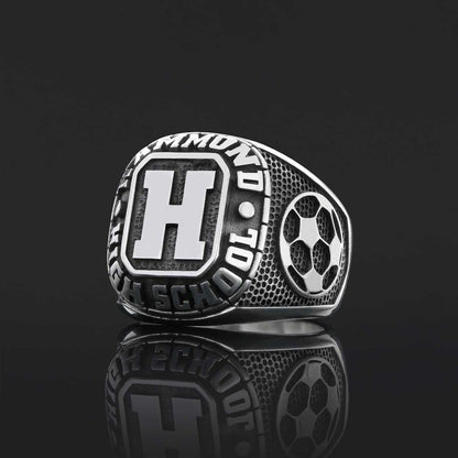 Hammund High School Ring, Üniversity Graduation Ring, Class Ring, College Class Ring by SWISS PLUS - Custom College Class Rin