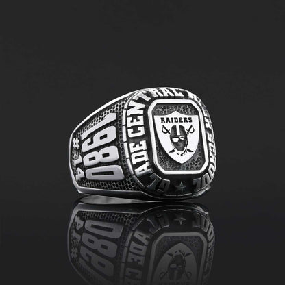 Hammund High School Ring, Üniversity Graduation Ring, Class Ring, College Class Ring by SWISS PLUS - Custom College Class Rin