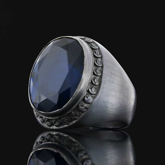 Handcrafted Specially Designed Silver Ring by SWISS PLUS - Unique Design Rings - view 2