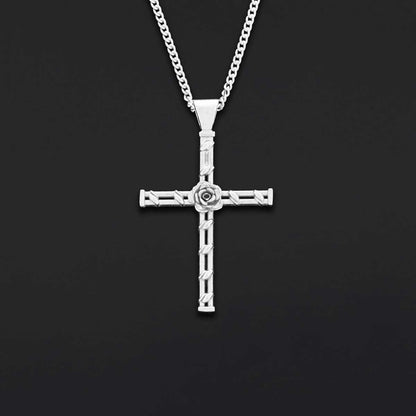 Handmade Amorc Necklace, Rosicrucian Jewelry, Cross Necklace by SWISS PLUS - Christian Collection - view 5