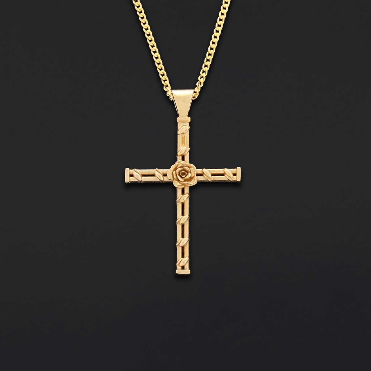 Handmade Amorc Necklace, Rosicrucian Jewelry, Cross Necklace - view 7