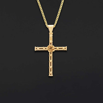 Handmade Amorc Necklace, Rosicrucian Jewelry, Cross Necklace by SWISS PLUS - Christian Collection - view 7