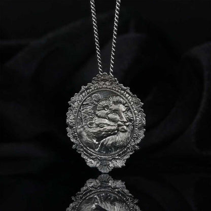 Handmade Silver Lion Pendant by SWISS PLUS - Unique Design Handmade Pendants - view 3