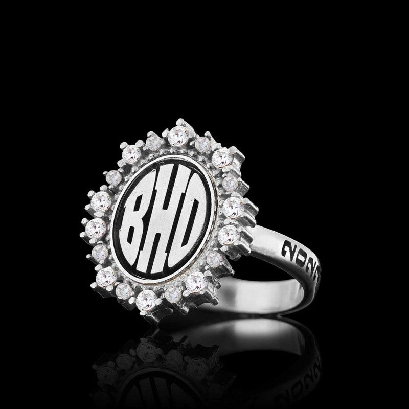 Handmade Special 925 Sterling Silver Monogram Letter Women Ring by SWISS PLUS - Letter Collection - view 2
