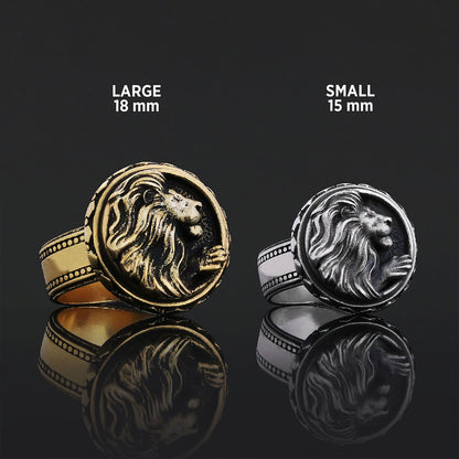Handmade Sterling Silver Leo Ring by SWISS PLUS - Zodiac Collection - view 4