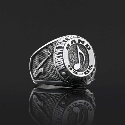 Handmade University Ring, Custom High School Graduation Ring, Class Ring, College Class Ring by SWISS PLUS - Custom College C