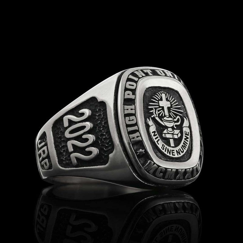 High Point University Class Ring by SWISS PLUS - Custom College Class Rings - view 2