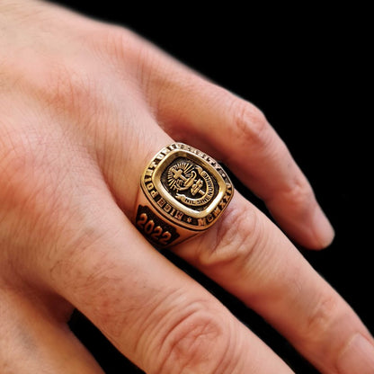 High Point University Class Ring by SWISS PLUS - Custom College Class Rings - view 6