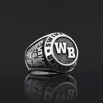 High School graduate Ring, University Class Ring, Graduation Gift by SWISS PLUS - Custom College Class Rings