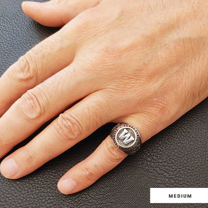 High School graduate Ring, University Class Ring, Graduation Gift by SWISS PLUS - Custom College Class Rings - view 6