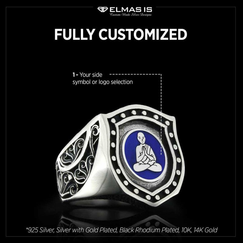 Hindu Ring by SWISS PLUS - Buddhist Jewelry Collection - view 5