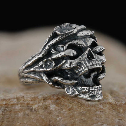 Involved Skull Ring by SWISS PLUS - Skull Rings