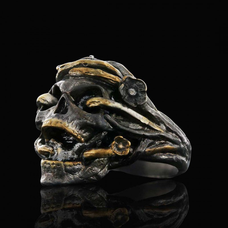 Involved Skull Ring by SWISS PLUS - Skull Rings - view 2