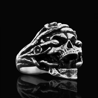 Involved Skull Ring by SWISS PLUS - Skull Rings - view 3