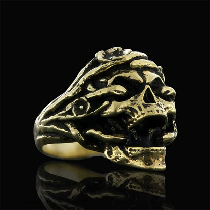 Involved Skull Ring by SWISS PLUS - Skull Rings - view 4