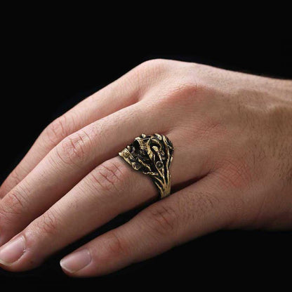 Involved Skull Ring by SWISS PLUS - Skull Rings - view 5