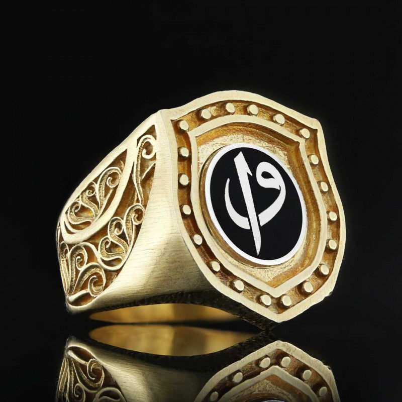 Waw Islamic Ring by SWISS PLUS - Islamic Collection - view 4