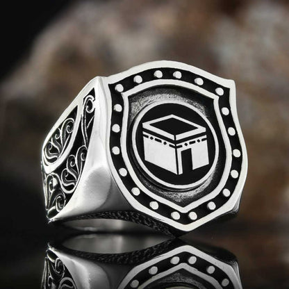 Kaaba Islamic Ring by SWISS PLUS - Islamic Collection