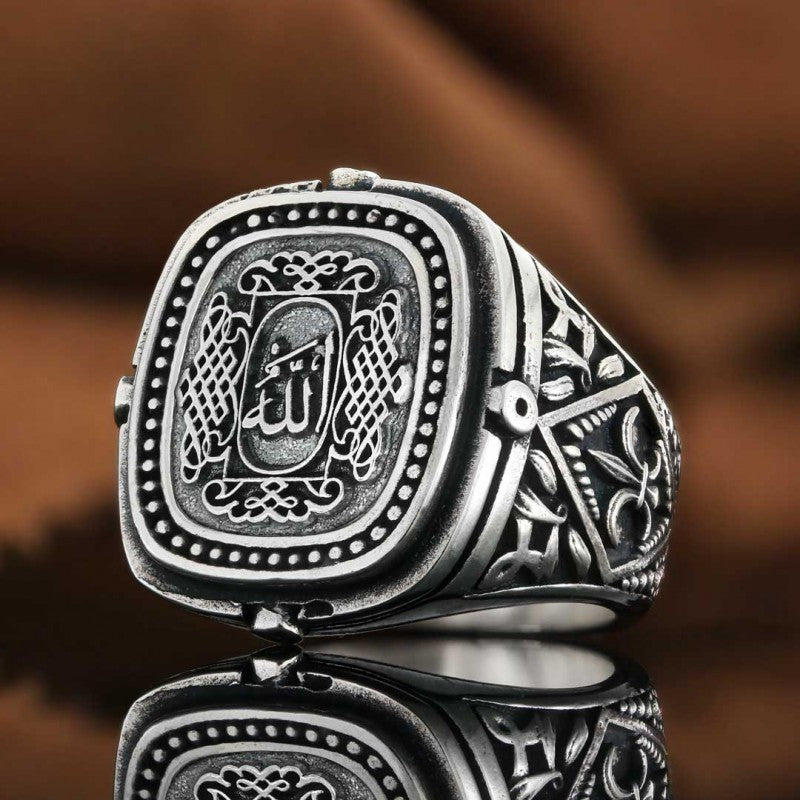 Celtic Islamic Ring - view 1