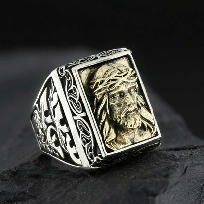 Jesus Frame Ring by SWISS PLUS - Christian Collection