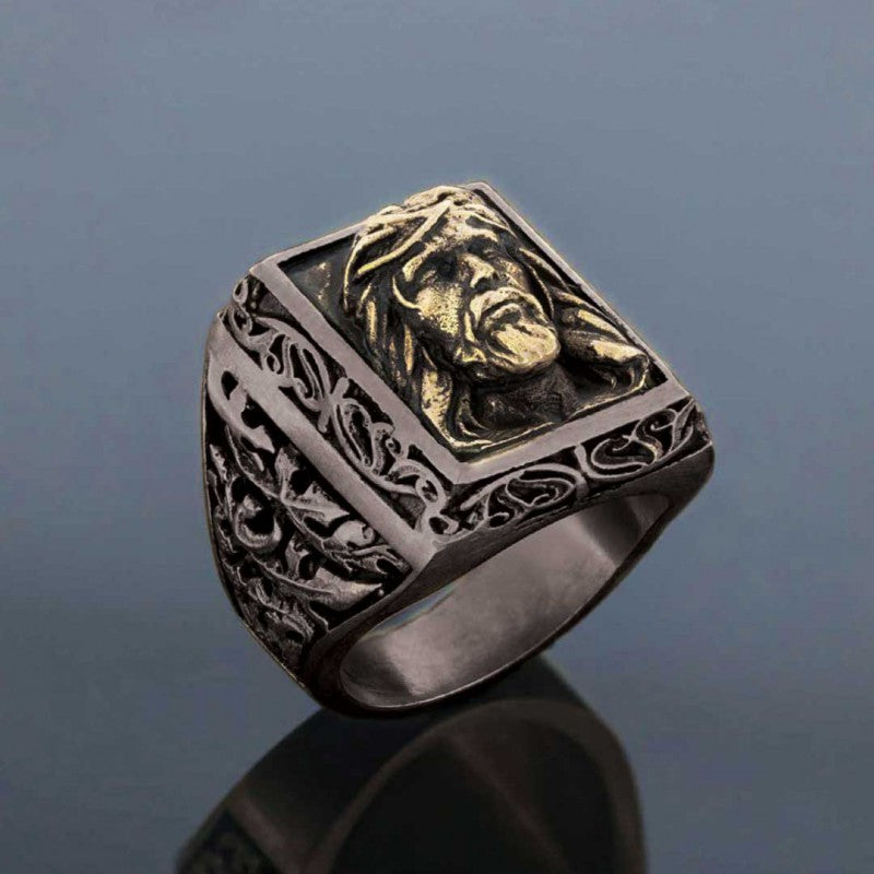 Jesus Frame Ring by SWISS PLUS - Christian Collection - view 2