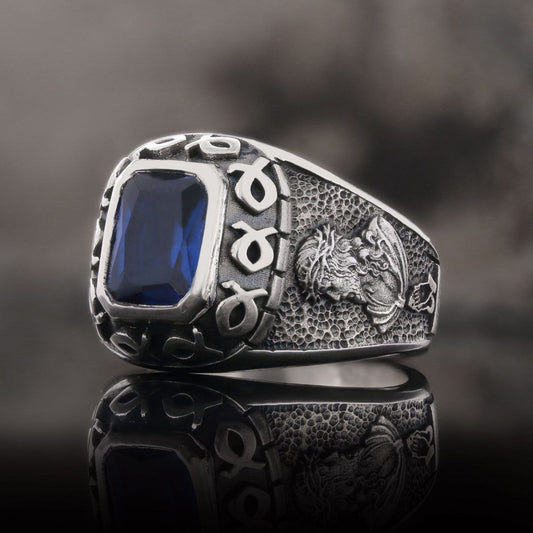 Jesus Stone Square Ring