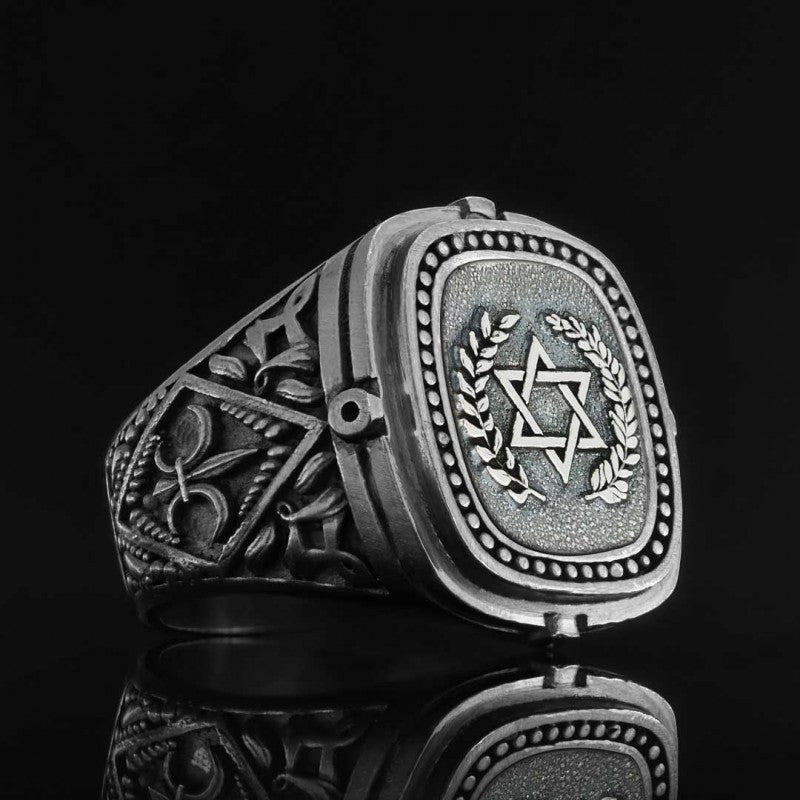 Star of David Ring by SWISS PLUS - Jewish Collection - view 2