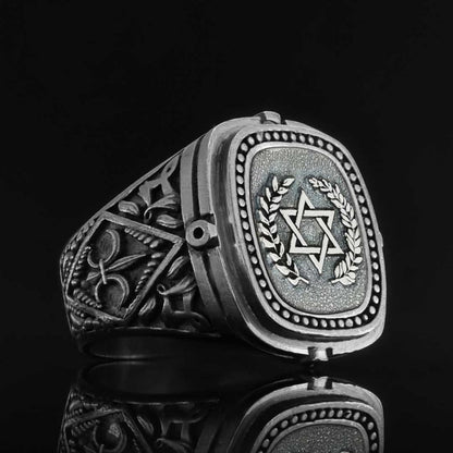 Star of David Ring by SWISS PLUS - Jewish Collection - view 2