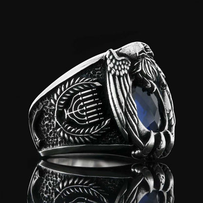 Eagle Jewish Ring by SWISS PLUS - Jewish Collection - view 3