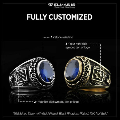 Jewish Ring by SWISS PLUS - Jewish Collection - view 7
