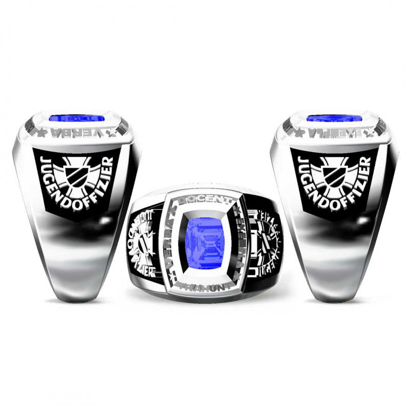 Jugendoffizier Germany Silver Ring