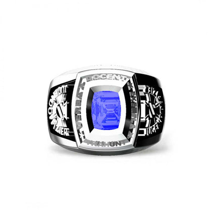 Jugendoffizier Germany Silver Ring by SWISS PLUS - Military Rings - view 2