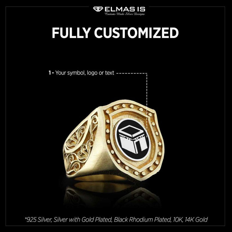 Kaaba Islamic Ring by SWISS PLUS - Islamic Collection - view 5