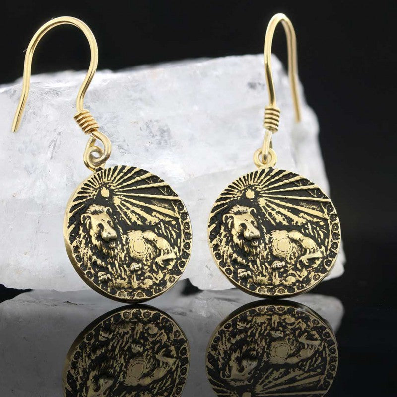 Leo Horoscope Earring - view 3