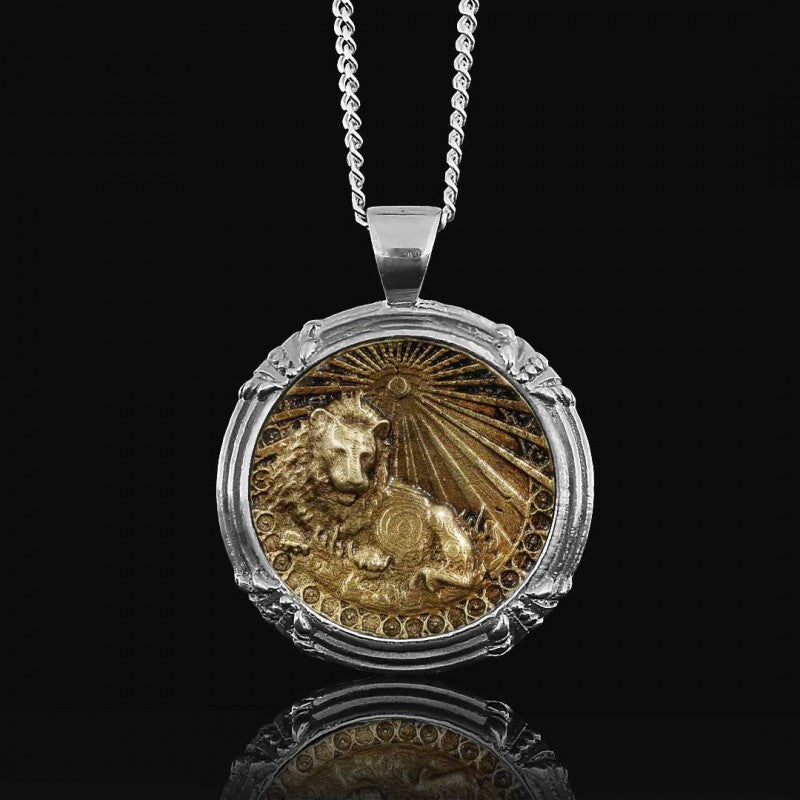 Leo Horoscope Pendant by SWISS PLUS - Zodiac Collection - view 2