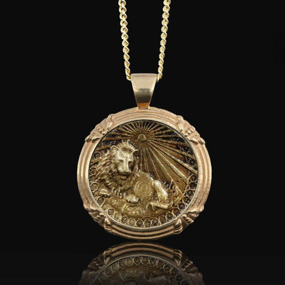 Leo Horoscope Pendant by SWISS PLUS - Zodiac Collection - view 4