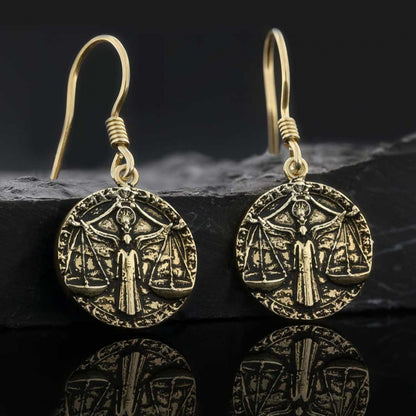 Libra Earring by SWISS PLUS - Zodiac Collection
