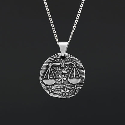 Libra Pendant, Zodiac Jewelry, Astrological Necklace, Personalized Gift by SWISS PLUS - Zodiac Collection - view 3