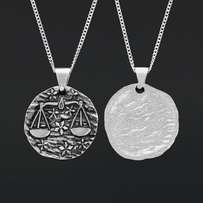 Libra Pendant, Zodiac Jewelry, Astrological Necklace, Personalized Gift by SWISS PLUS - Zodiac Collection - view 7