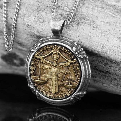 Libra Pendant by SWISS PLUS - Zodiac Collection