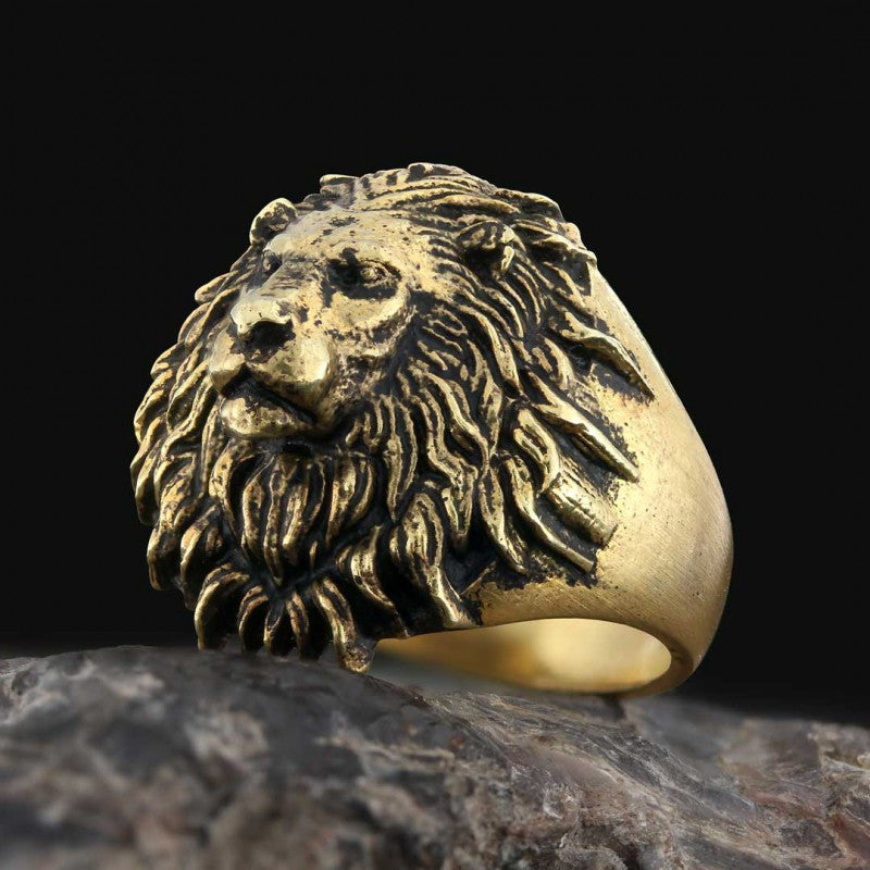 Lion Ring by SWISS PLUS - Unique Design Rings - view 2