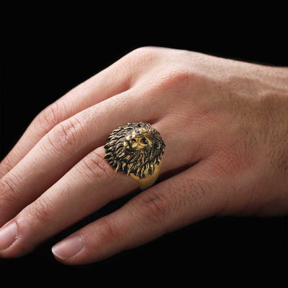 Lion Ring by SWISS PLUS - Unique Design Rings - view 5
