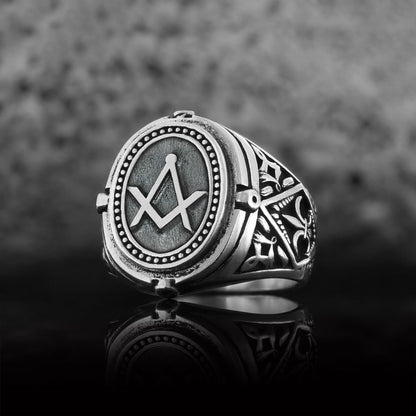 Lodge Masonic Ring, Custom Mason Ring, Special Masonic Ring by SWISS PLUS - Mason Collection