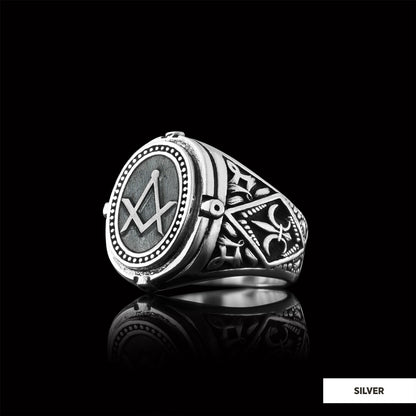 Lodge Masonic Ring, Custom Mason Ring, Special Masonic Ring by SWISS PLUS - Mason Collection - view 4